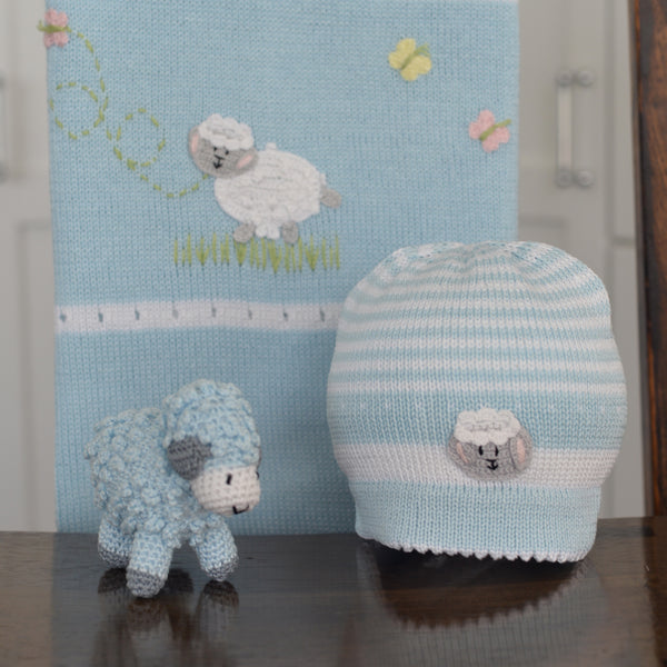 Blue Lamb Hat