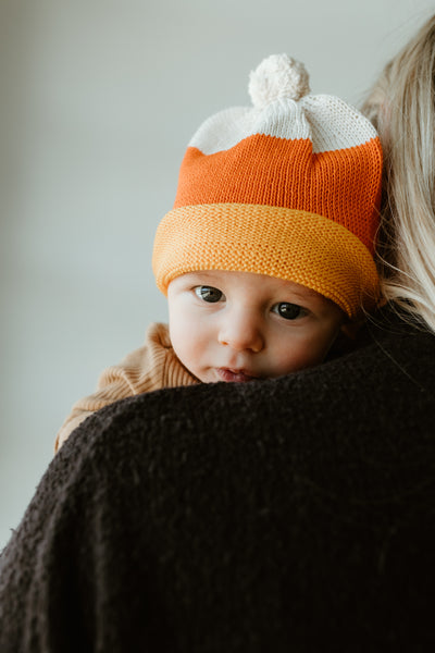 Candy Corn Baby Hat