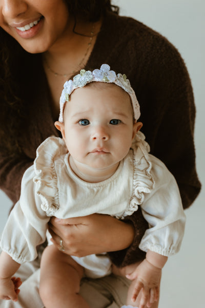 Flower Headband, PInk