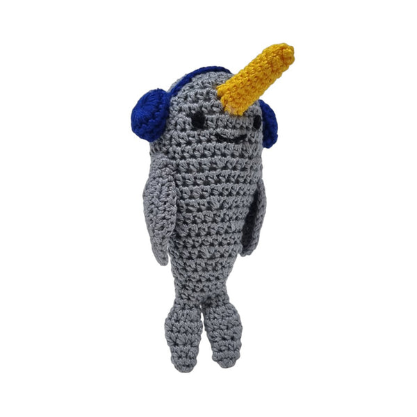 Crochet Narwhal Ornament