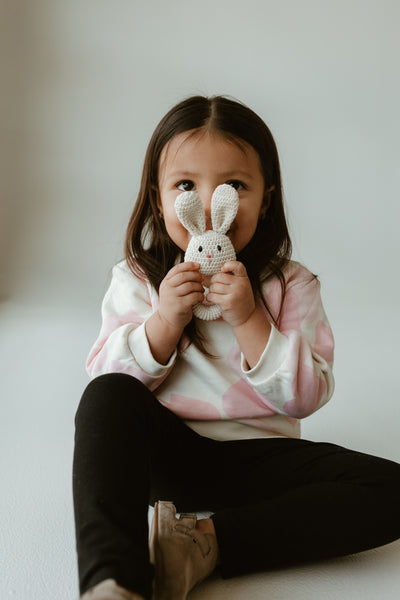 Crochet Bunny Baby Toy