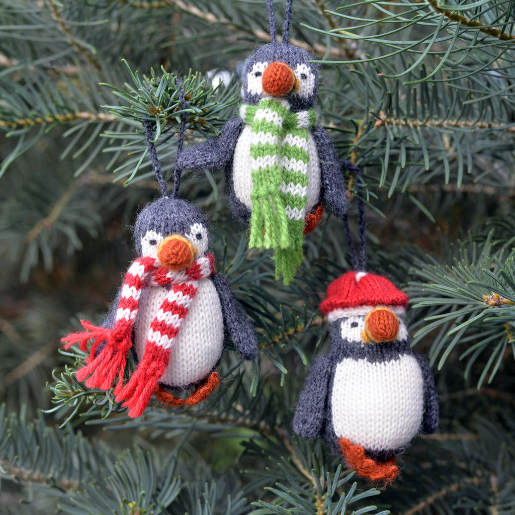 These puffin ornaments are our most popular selling tree ornaments! You can  find all three in-store, Tuesday-Saturday, 12pm-5pm, or online…