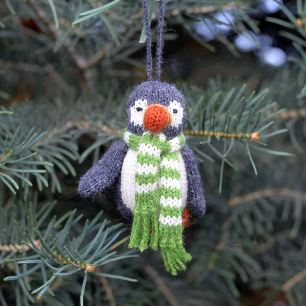 These puffin ornaments are our most popular selling tree ornaments! You can  find all three in-store, Tuesday-Saturday, 12pm-5pm, or online…