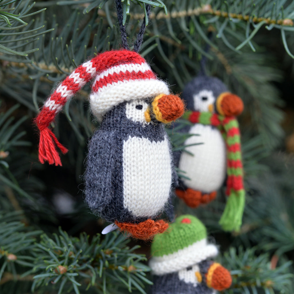 These puffin ornaments are our most popular selling tree ornaments! You can  find all three in-store, Tuesday-Saturday, 12pm-5pm, or online…